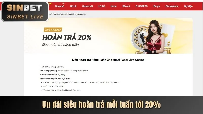 Thưởng chào mừng Thabet88